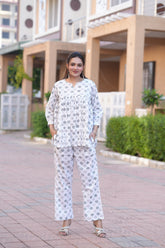 Printed Cotton Co-ord Set for Women - Stylish Summer Wear