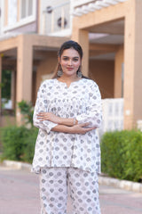 Printed Cotton Co-ord Set for Women - Stylish Summer Wear