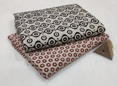 GEOCLASSIC HAND BLOCK PRINTED COTTON FABRIC SET