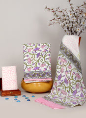 HANDBLOCK PRINTED COTTON DRESS MATERIAL SET