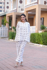 Printed Cotton Co-ord Set for Women - Stylish Summer Wear