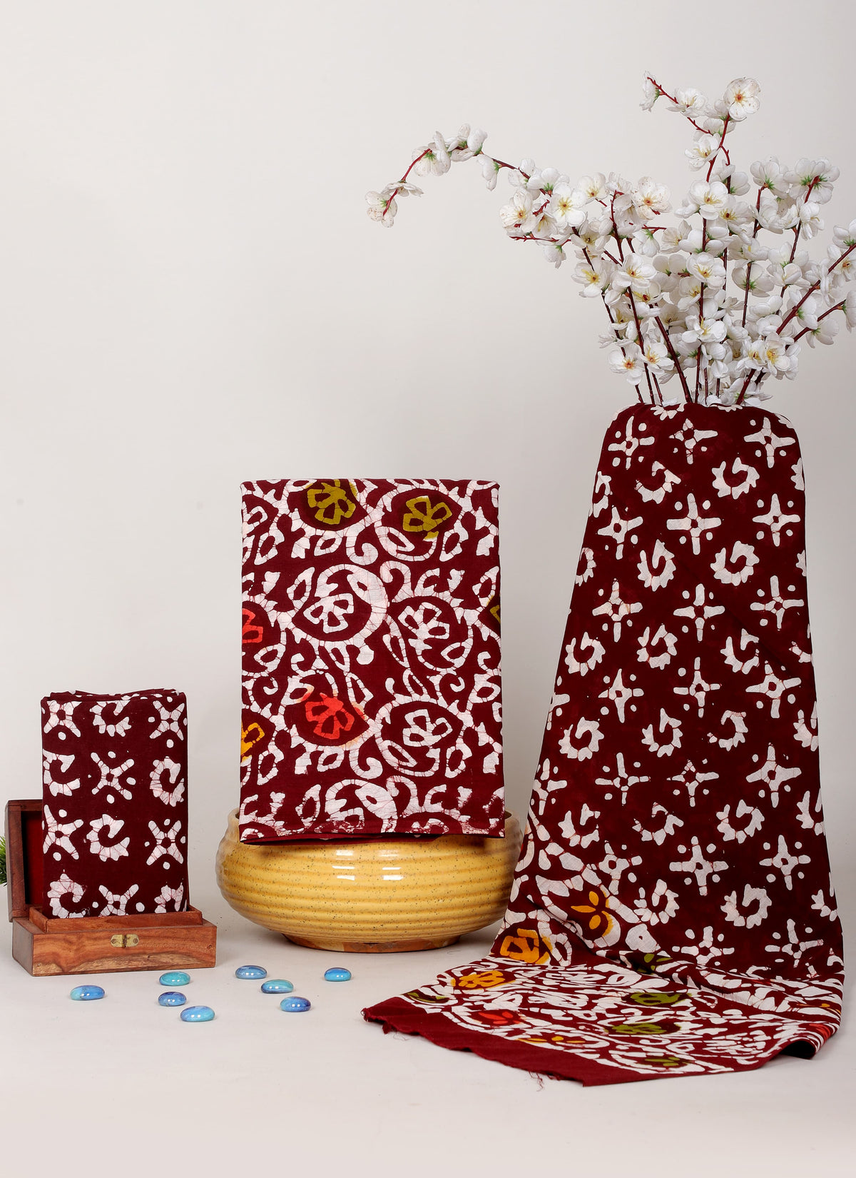 HANDCRAFTED BATIK COTTON DRESS MATERIAL